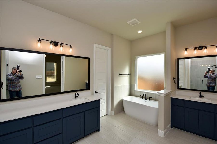 Furnished interior view inside a new home in , Prosper (Image 3).