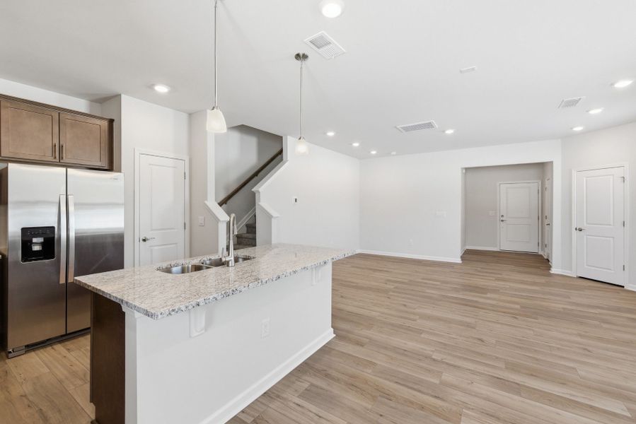Furnished interior view inside a new home in Poets Walk, Whitsett (Image 39).
