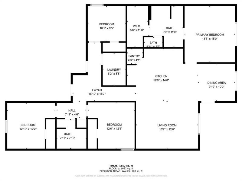 2D floor plan layout of this home in , Kaufman, TX (Image 3). 2D floor plan layout of this home in , Kaufman, TX (Image 3).