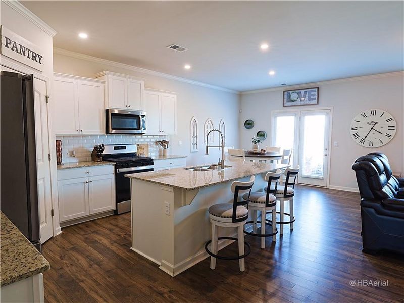 Furnished interior view inside a new home in Thompson Ridge, Dallas (Image 12).