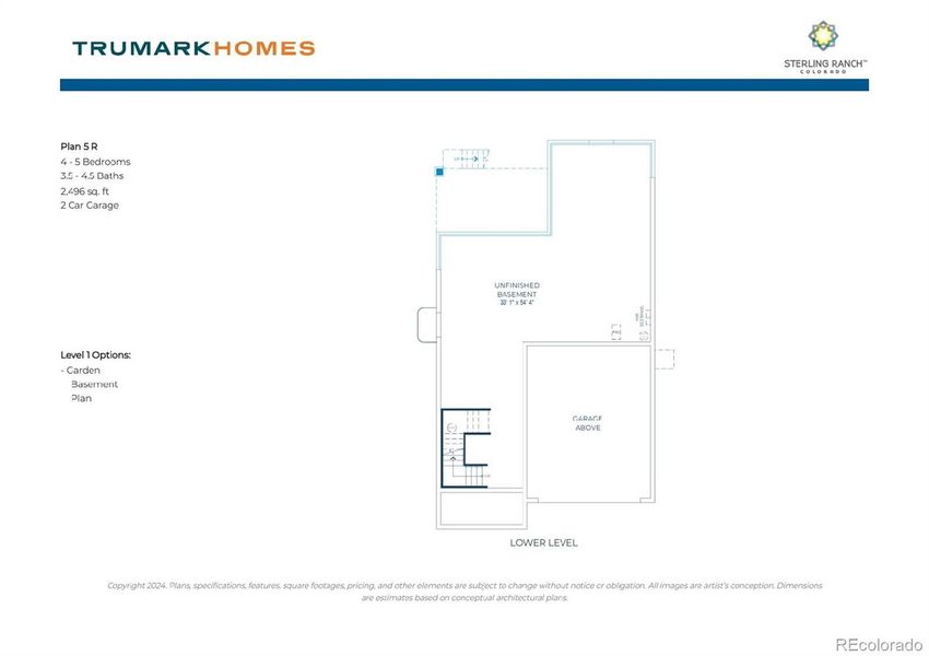 2D floor plan layout of this home in , Littleton, CO (Image 7).