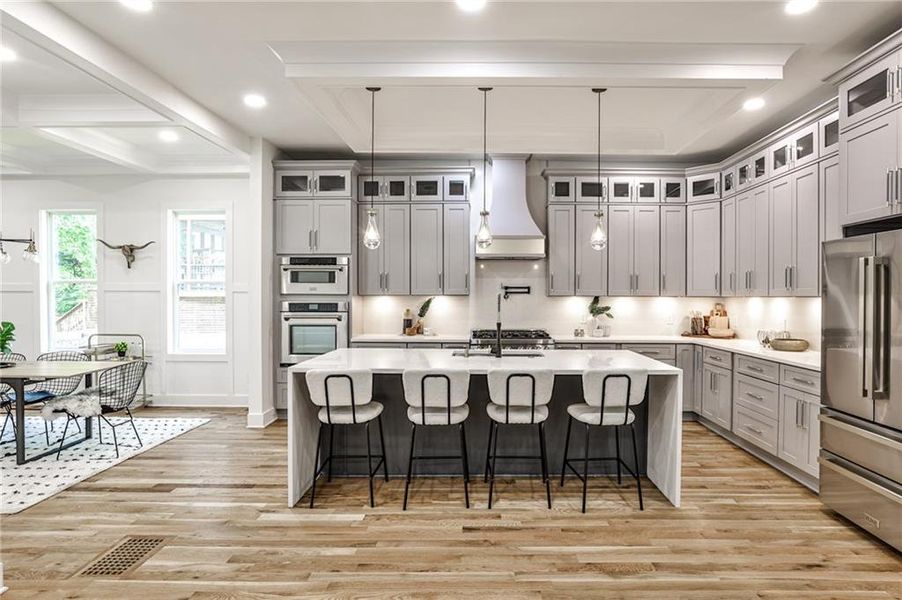 Furnished interior view inside a new home in , Decatur (Image 36).