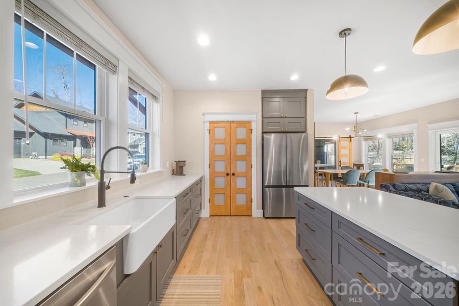 Furnished interior view inside a new home in , Asheville (Image 30).