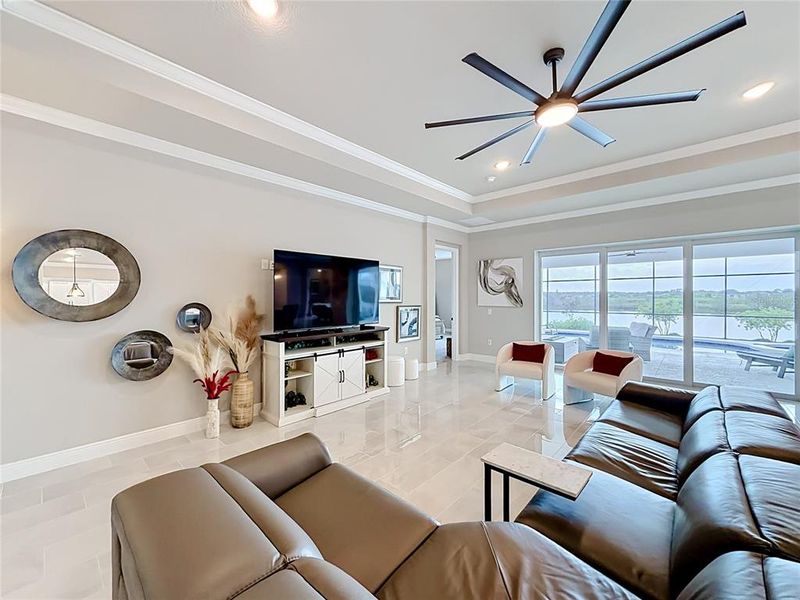 Furnished interior view inside a new home in , Mount Dora (Image 33).