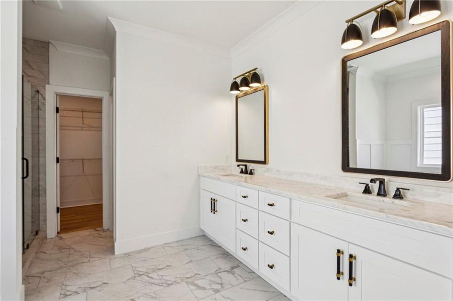 Furnished interior view inside a new home in , Smyrna (Image 8).