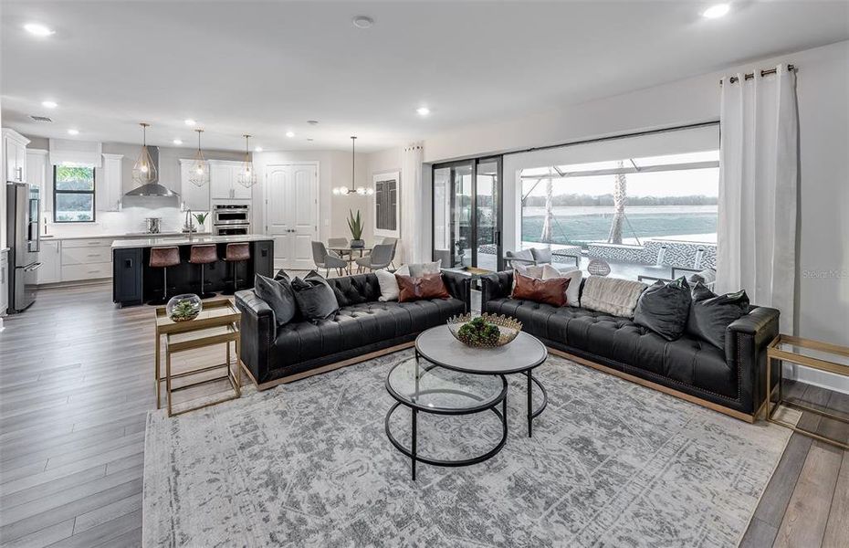 Furnished interior view inside a new home in Sapphire Point at Lakewood Ranch, Lakewood Ranch (Image 29).