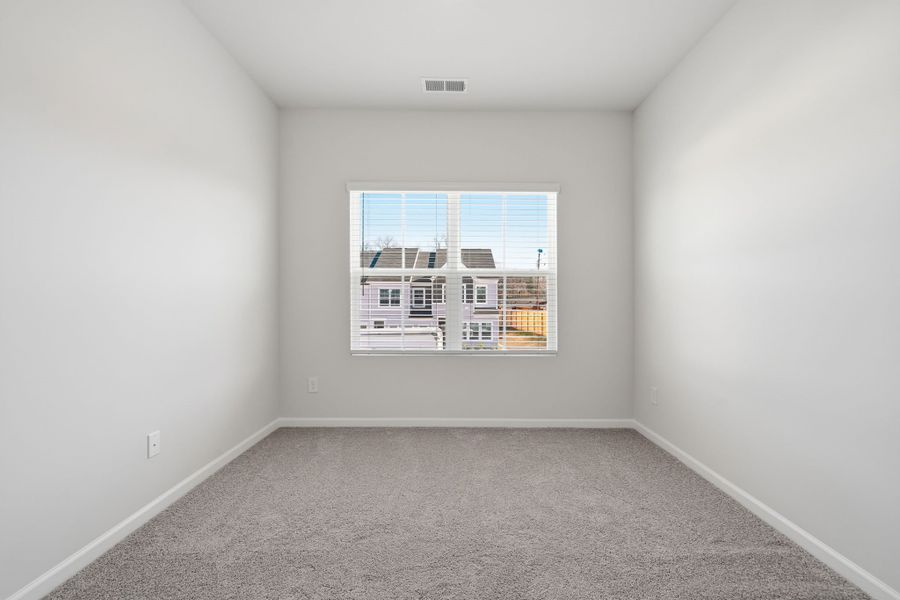Spacious, unfurnished interior of a new home in Lakeview Village, Charlotte (Image 24). Spacious, unfurnished interior of a new home in Lakeview Village, Charlotte (Image 24).