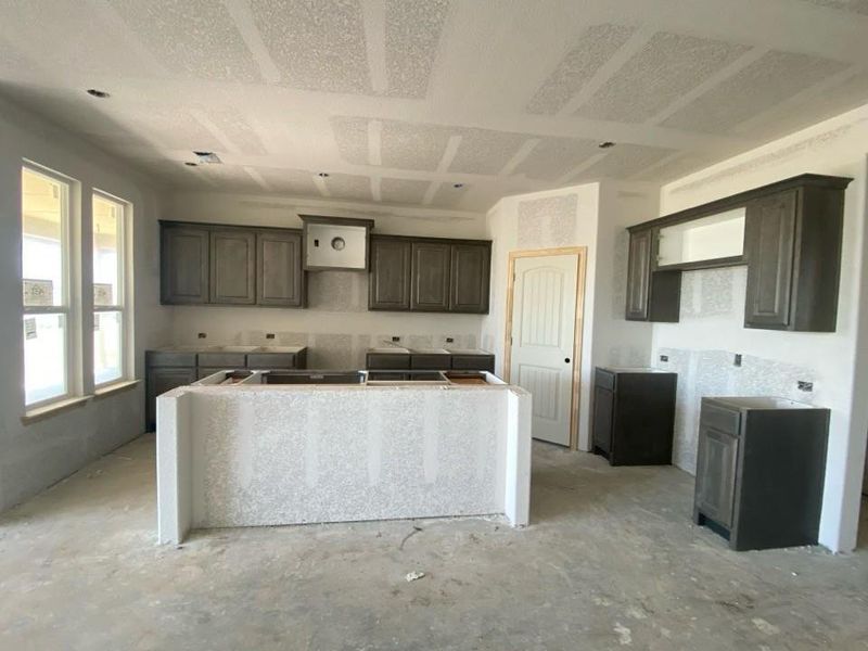 In-progress construction of a new home in Clear Sky Addition, Valley View, TX (Image 19).