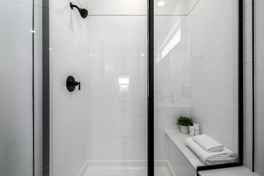 Furnished interior view inside a new home in Painted Prairie, Aurora (Image 32).