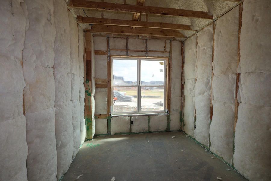 In-progress construction of a new home in Brookewater 45' Homesites, Rosenberg, TX (Image 9).