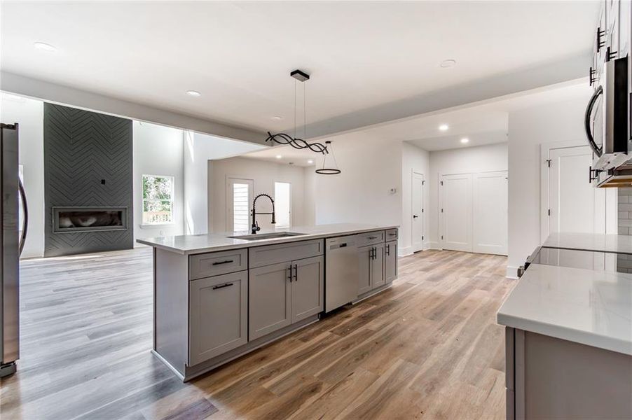 Furnished interior view inside a new home in , Gainesville (Image 16).