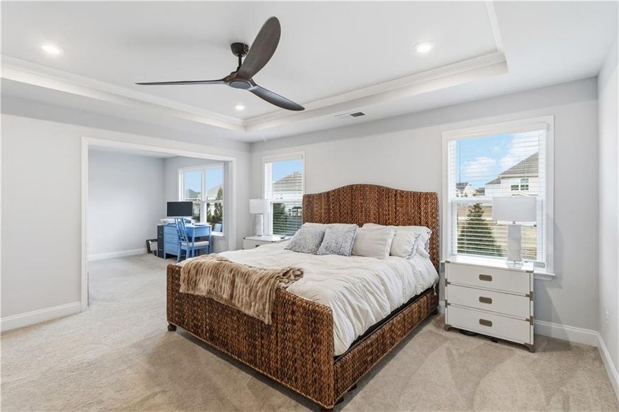 Furnished interior view inside a new home in Everton, Peachtree City (Image 22).