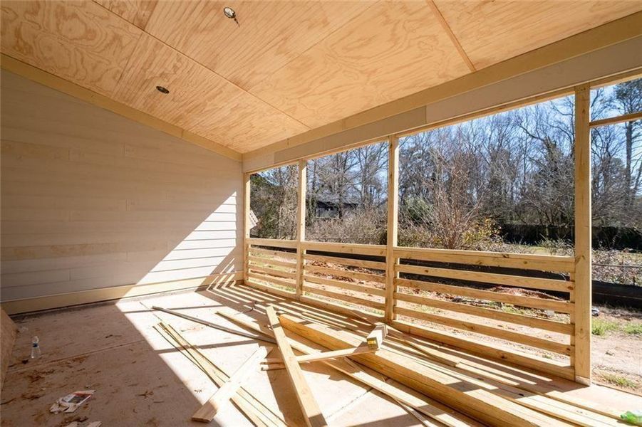 In-progress construction of a new home in , Tucker, GA (Image 13).