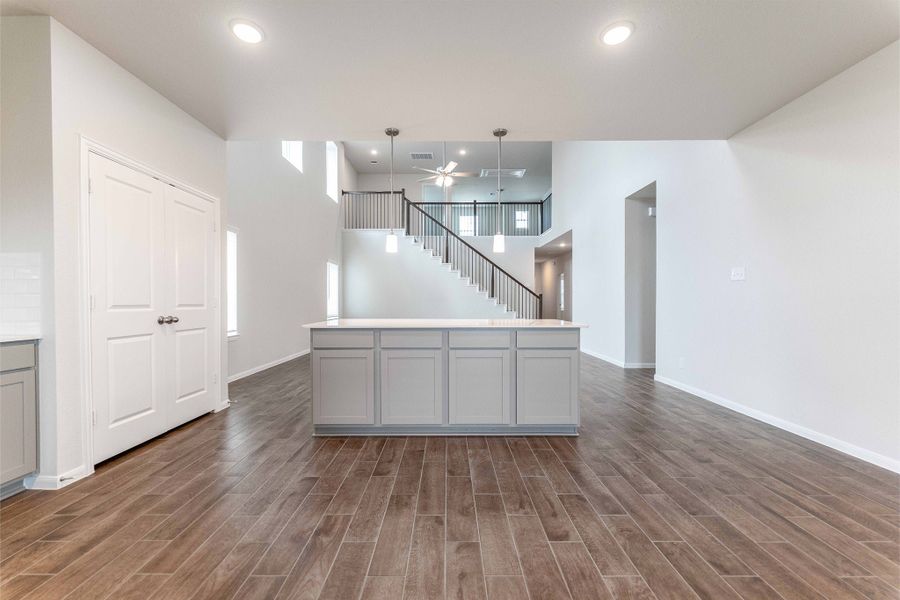 Furnished interior view inside a new home in Harvest Pointe, Needville (Image 4).
