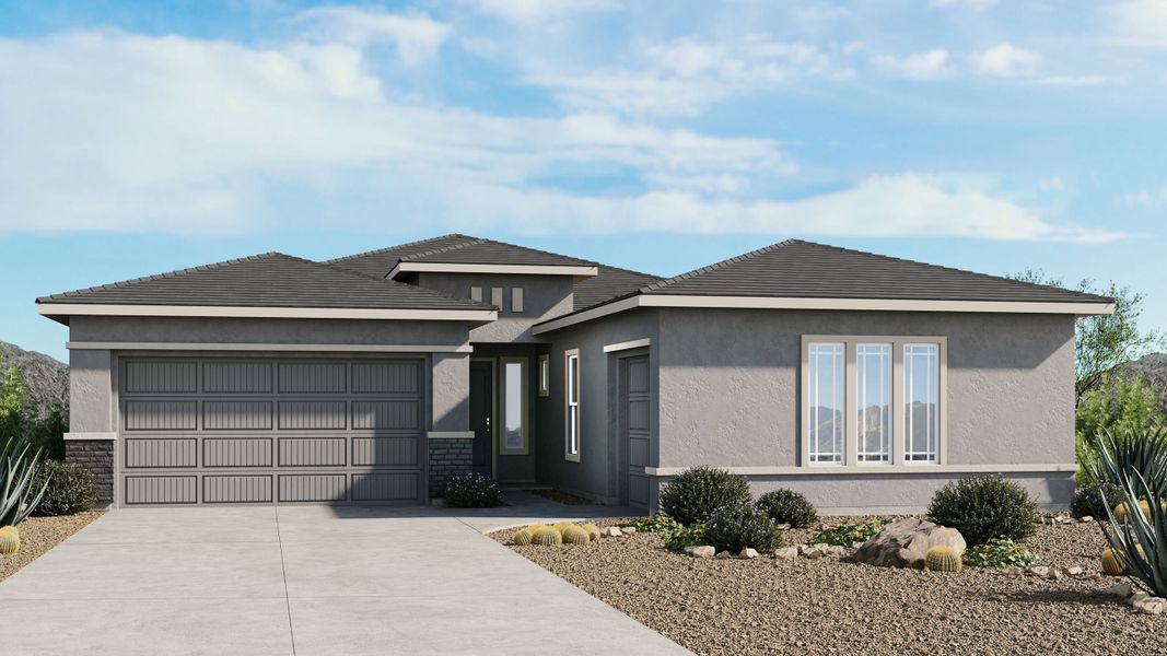 Representative exterior photo of a completed home built from the Ridgeline by Taylor Morrison in Ladera Trails, Peoria, AZ (Image 3).