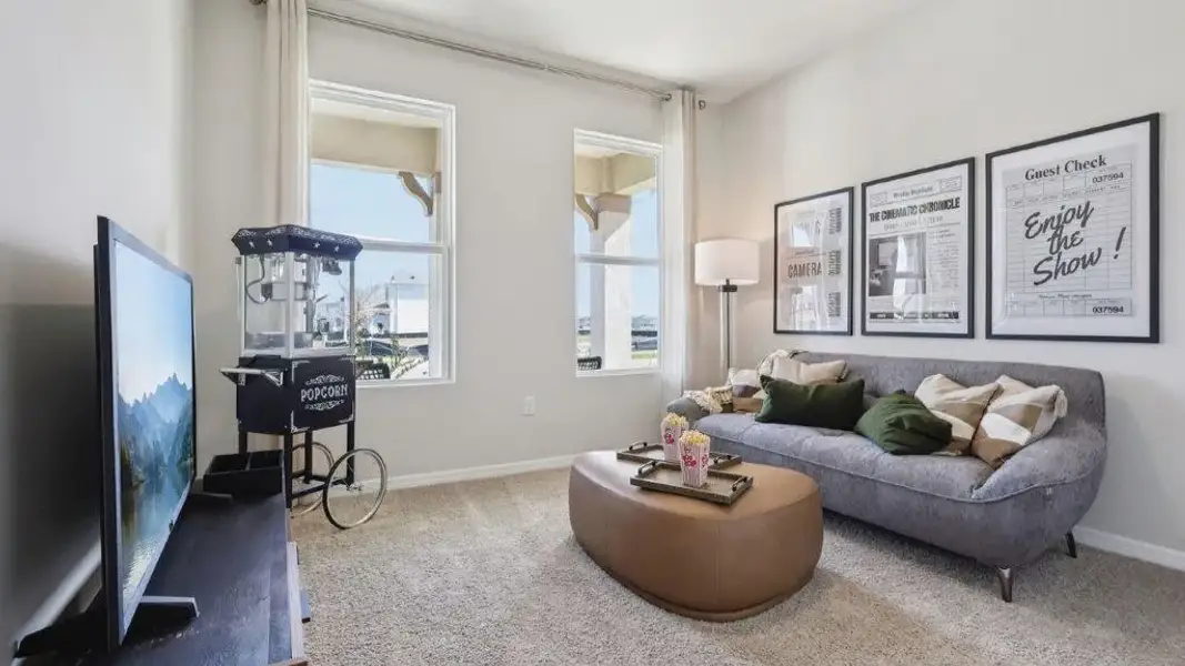 Furnished interior view inside a new home in Hawthorne Ranch, Lakeland (Image 17).