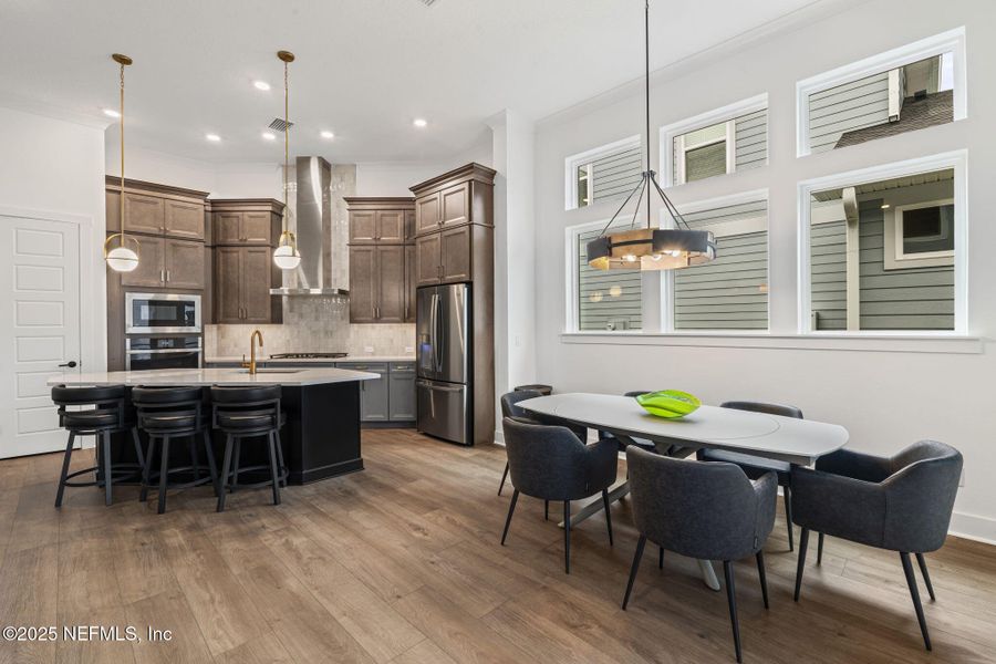 Furnished interior view inside a new home in Seven Pines 50' Rear Entry, Jacksonville (Image 52).