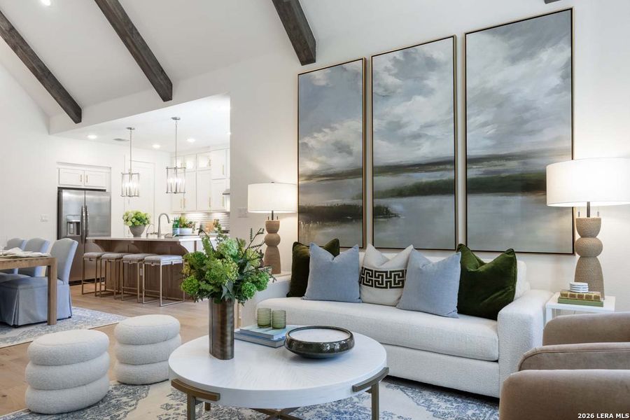 Furnished interior view inside a new home in La Cima, San Marcos (Image 35).