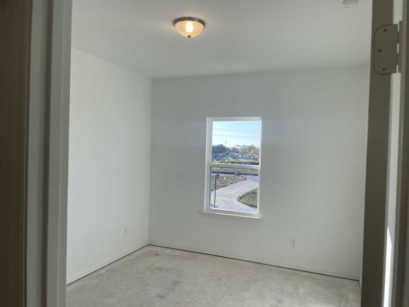 Secondary Bedroom Construction Progress