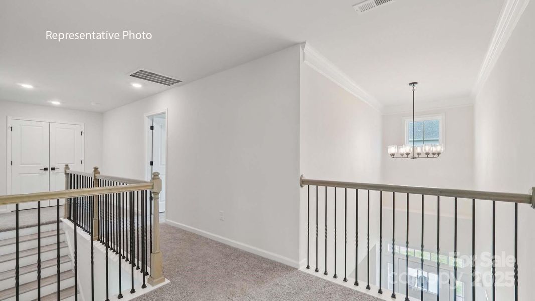 Spacious, unfurnished interior of a new home in Sanctuary at Southgate, Indian Trail (Image 18). Spacious, unfurnished interior of a new home in Sanctuary at Southgate, Indian Trail (Image 18).