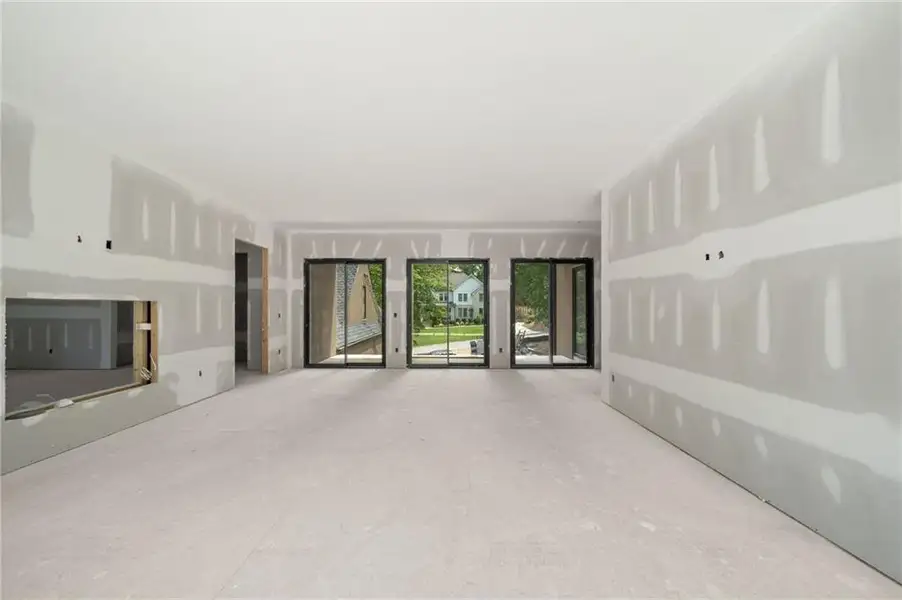 In-progress construction of a new home in , Marietta, GA (Image 30).