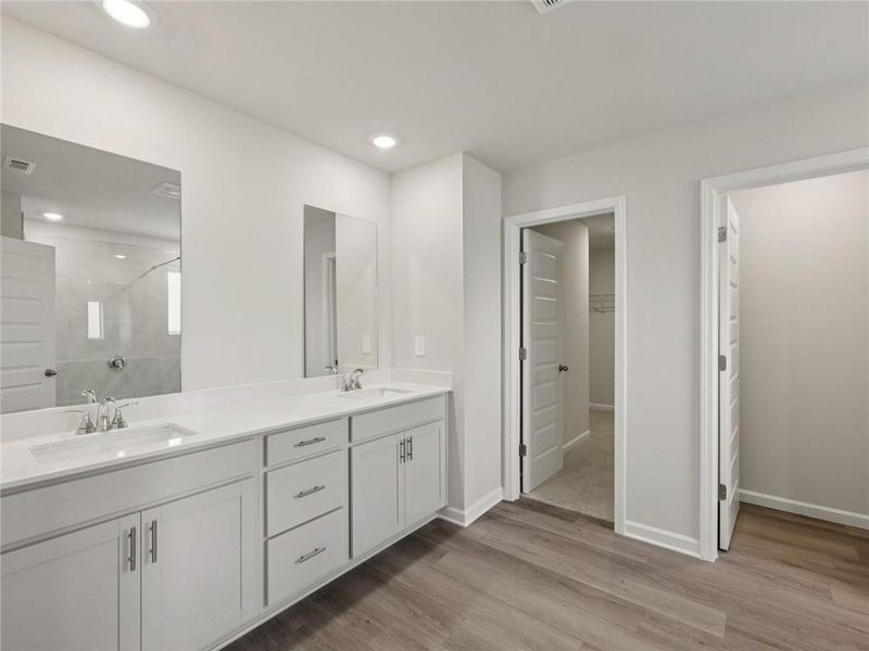 Furnished interior view inside a new home in , Lawrenceville (Image 11).
