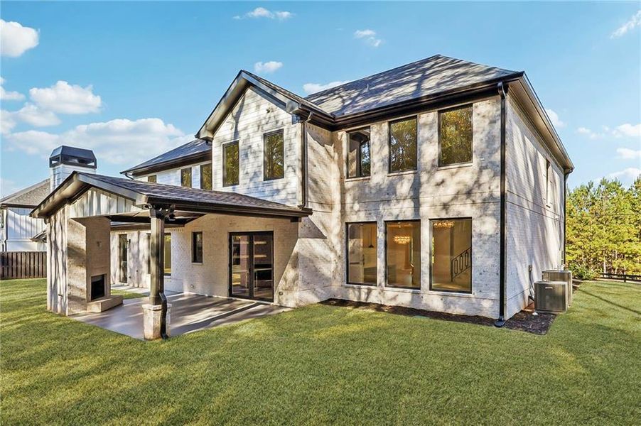 Exterior details and patio area of a home in , Dacula (Image 3).