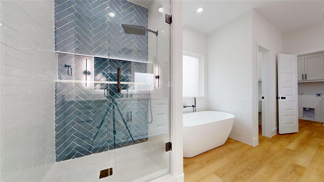 Furnished interior view inside a new home in , Greenville (Image 11).