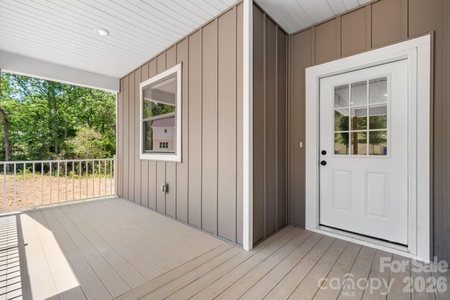 Exterior details and patio area of a home in , Taylorsville (Image 25).