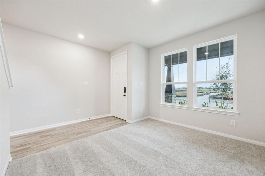 Spacious, unfurnished interior of a new home in Elyson, Katy (Image 18). Spacious, unfurnished interior of a new home in Elyson, Katy (Image 18).