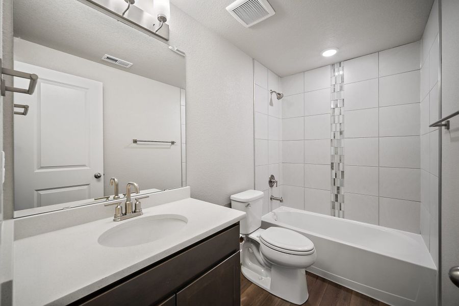 Furnished interior view inside a new home in The Glen, Colorado Springs (Image 13).