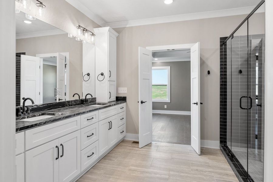 Furnished interior view inside a new home in Whisper Hill, Wendell (Image 9).