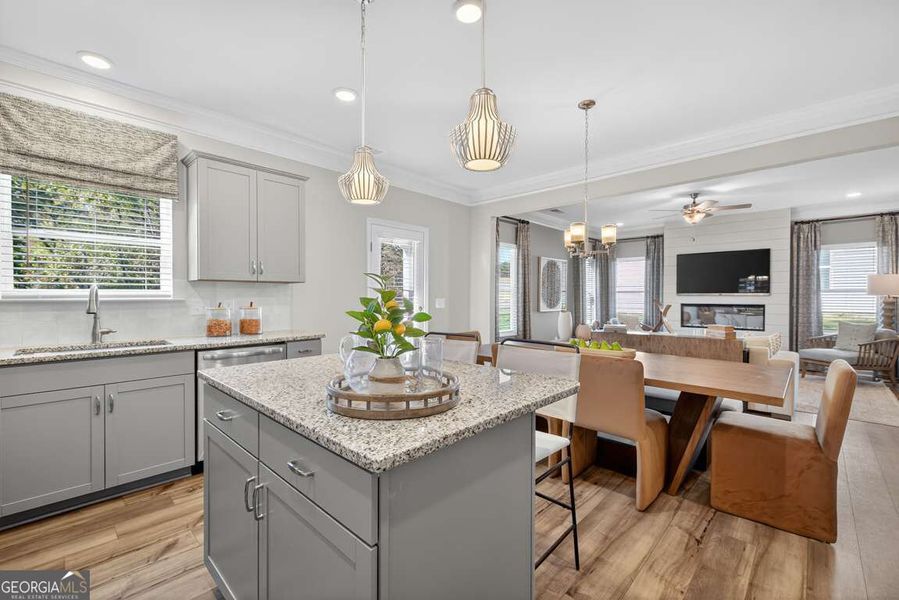 Furnished interior view inside a new home in Cobblestone Crossing Commons, Byron (Image 12). Furnished interior view inside a new home in Cobblestone Crossing Commons, Byron (Image 12).