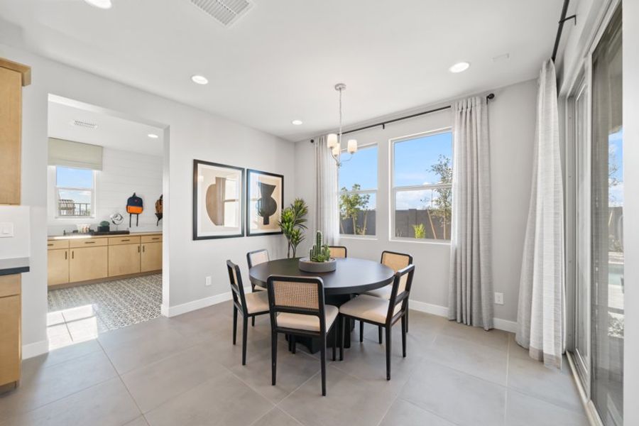 Furnished interior view inside a new home in Parkside, Avondale (Image 11).
