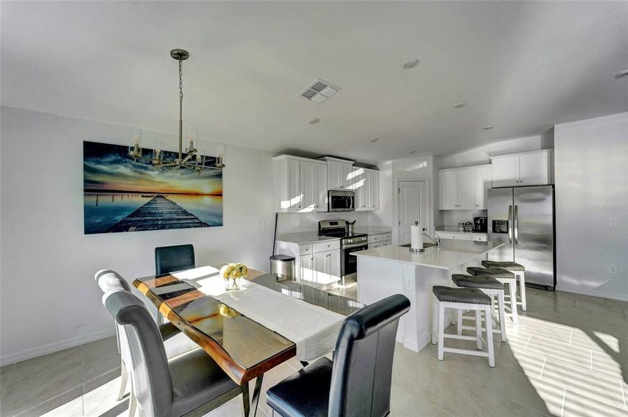 Furnished interior view inside a new home in , Port Charlotte (Image 28). Furnished interior view inside a new home in , Port Charlotte (Image 28).