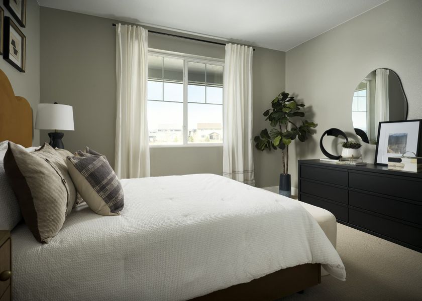 Furnished interior view inside a new home in Brighton Crossings, Brighton (Image 10).