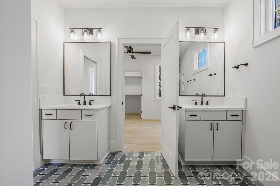 Furnished interior view inside a new home in , Matthews (Image 8).