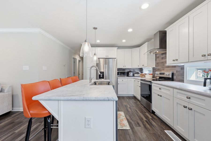 Furnished interior view inside a new home in , Walterboro (Image 7).