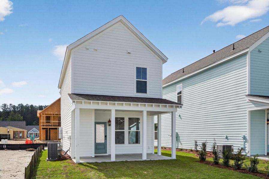 Exterior details and patio area of a home in , Summerville (Image 25).