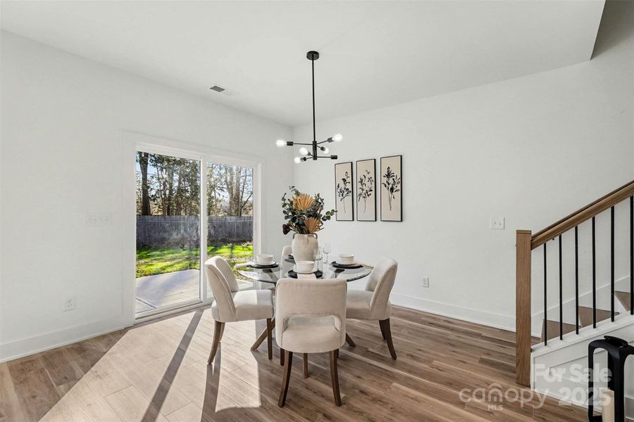 Furnished interior view inside a new home in , Stallings (Image 19). Furnished interior view inside a new home in , Stallings (Image 19).