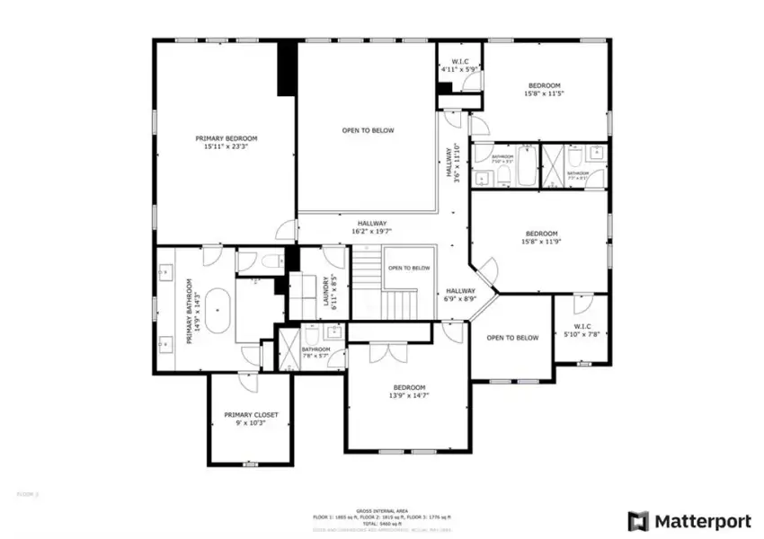 2D floor plan layout of this home in , Woodstock, GA (Image 6).