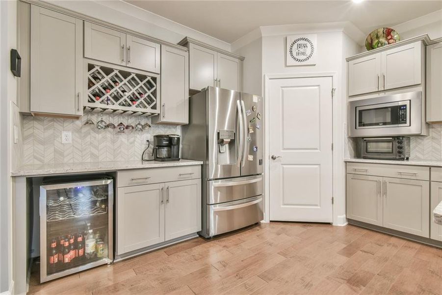 Furnished interior view inside a new home in , Hoschton (Image 12).