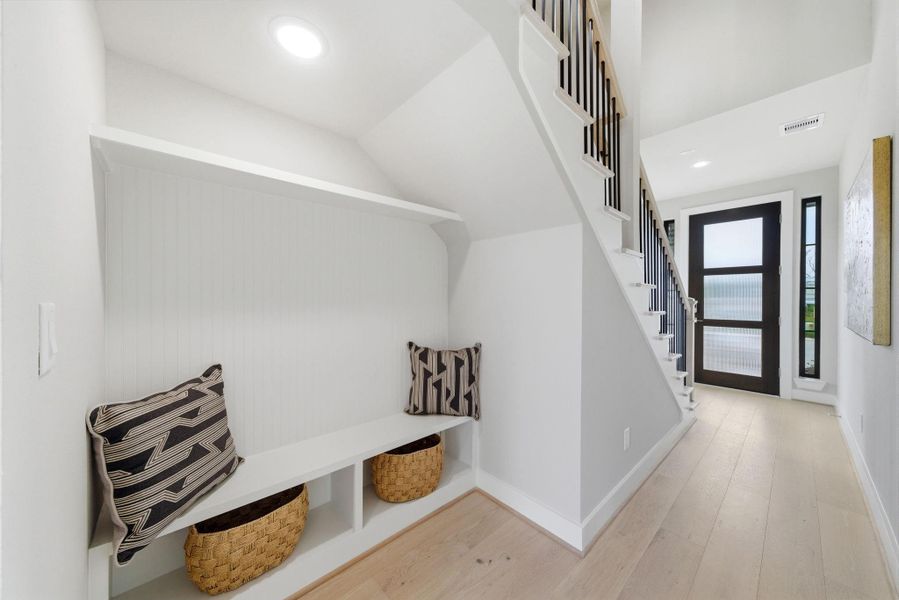 Furnished interior view inside a new home in Spring Valley Creek, Houston (Image 33).