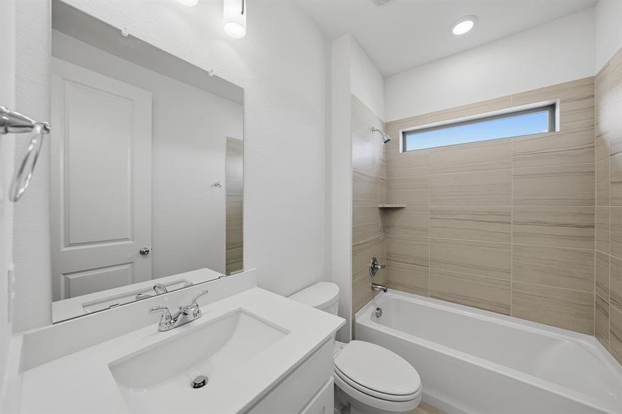 Furnished interior view inside a new home in Devonshire, Forney (Image 9). Furnished interior view inside a new home in Devonshire, Forney (Image 9).