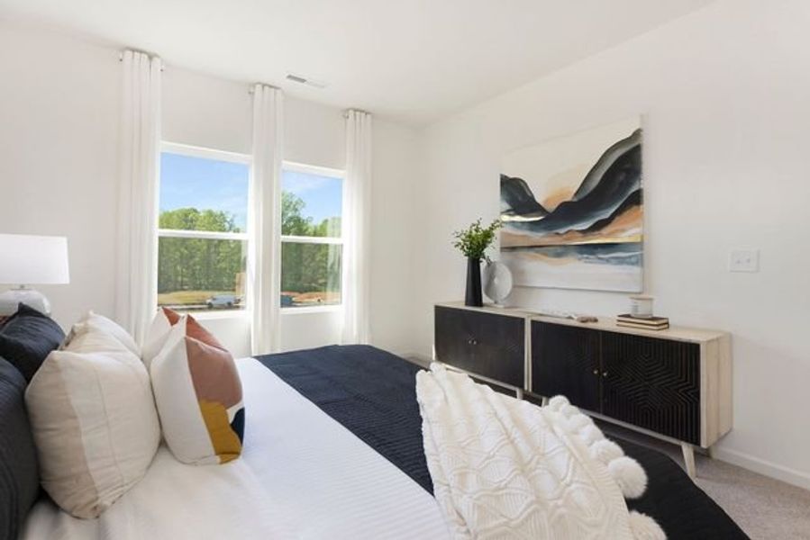 Representative furnished interior of a home built from the Ryker by True Homes in Edgewater - The Groves, Lancaster (Image 22).