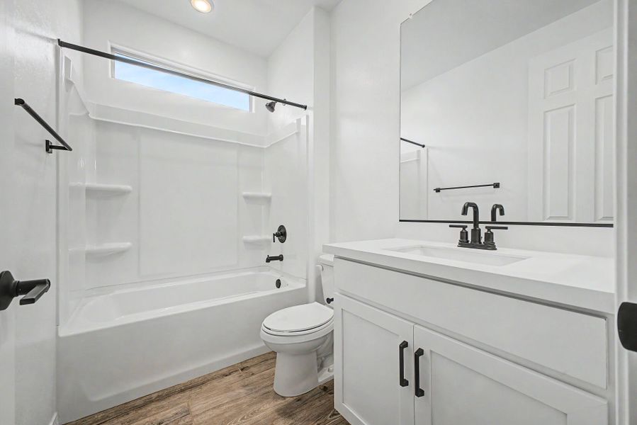 Furnished interior view inside a new home in Las Ventanas - RV Collection, Goodyear (Image 5).