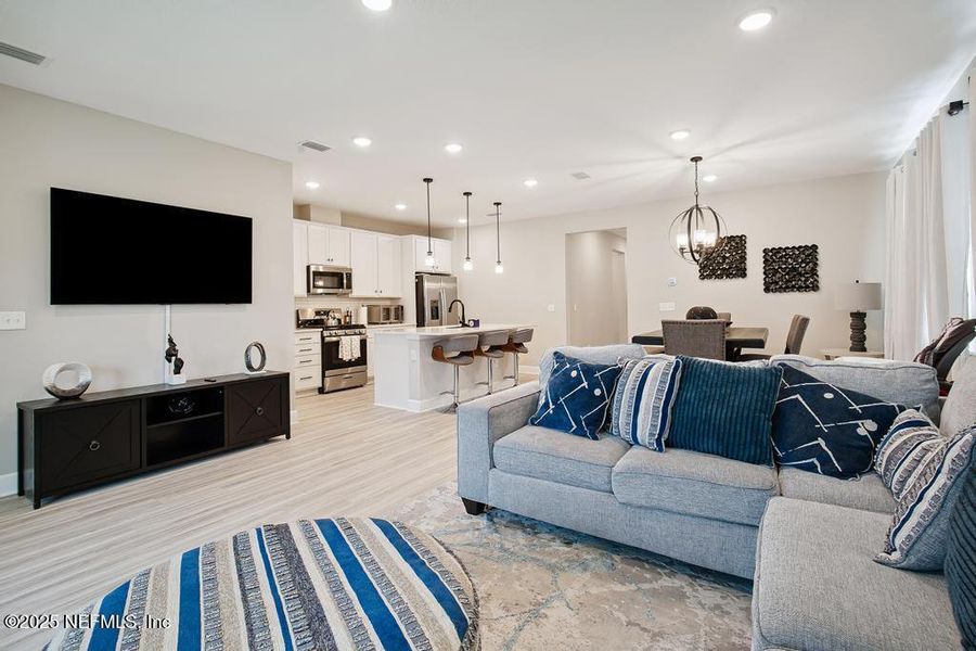 Furnished interior view inside a new home in , Yulee (Image 34). Furnished interior view inside a new home in , Yulee (Image 34).