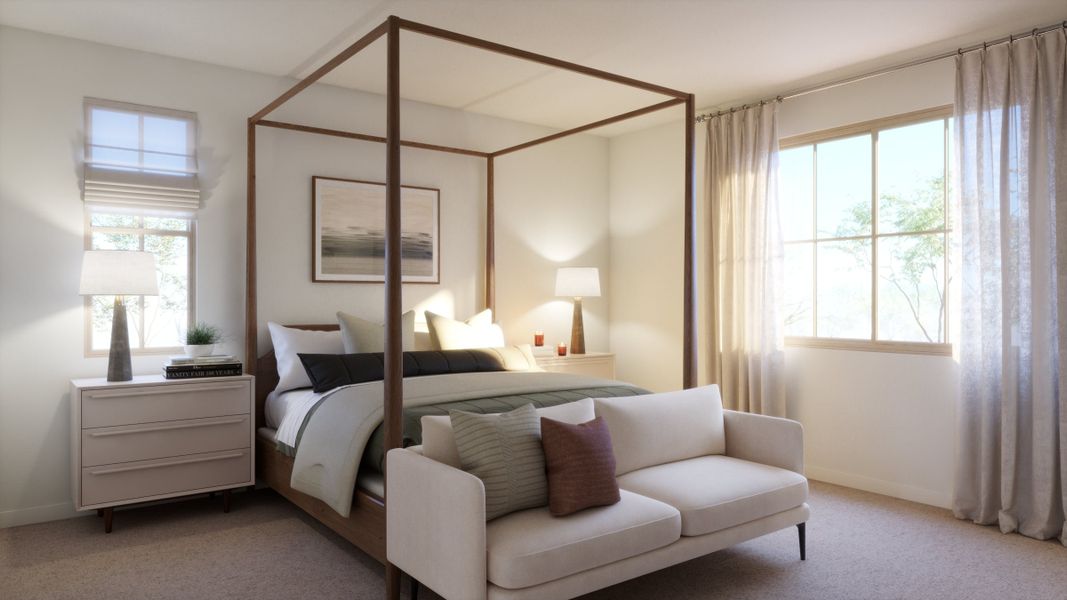 Representative furnished interior of a home built from the 2 by Risewell Homes in Bella Storia, Gilbert (Image 10). Representative furnished interior of a home built from the 2 by Risewell Homes in Bella Storia, Gilbert (Image 10).