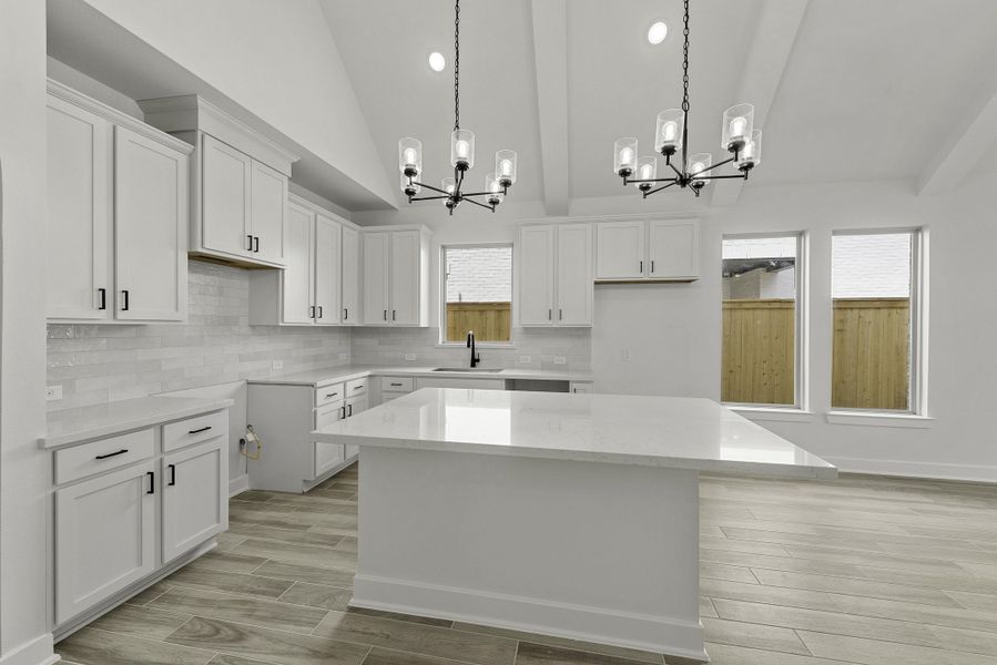 Furnished interior view inside a new home in Kresston, Montgomery (Image 10).