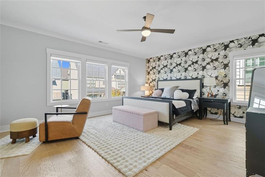 Furnished interior view inside a new home in , Woodstock (Image 14).